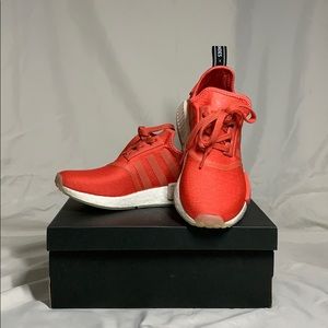 Women’s “Trace Scarlet” Adidas NMD R1